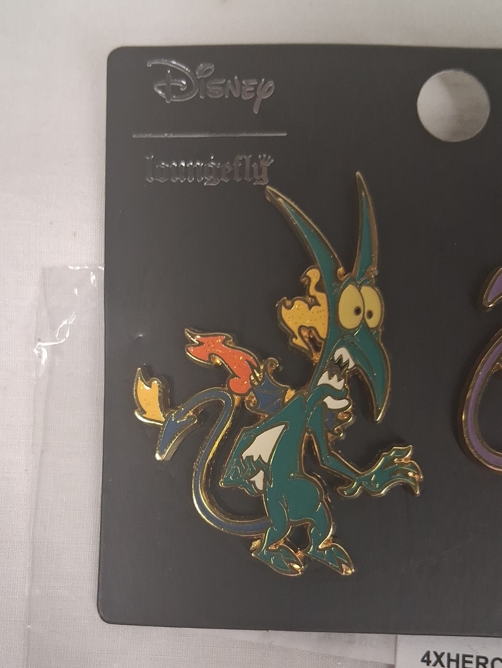 NEW Disney LOUNGEFLY Hercules Pain & Panic Enamel Pin Set NWT Collectible Set - Picture 3 of 10